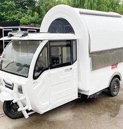 Fast Food Tricycle Food Truck Mobile Food Trailer for Ice Cream Hamburg Break Coffee in Shopping Mall Event Amusement Park
