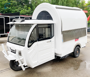 Fast Food Tricycle Food Truck Mobile Food Trailer for Ice Cream Hamburg Break Coffee in Shopping Mall Event Amusement Park