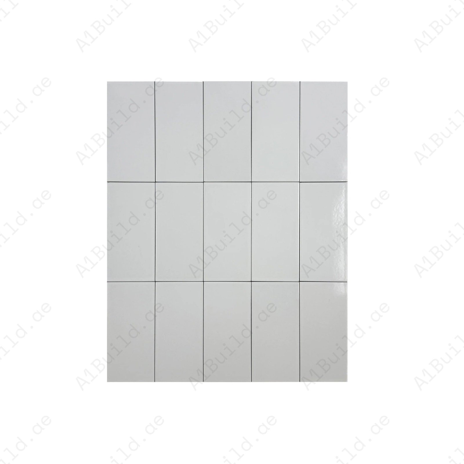 FINA Standard Pool Tile Series White Glazed Porcelain Tile