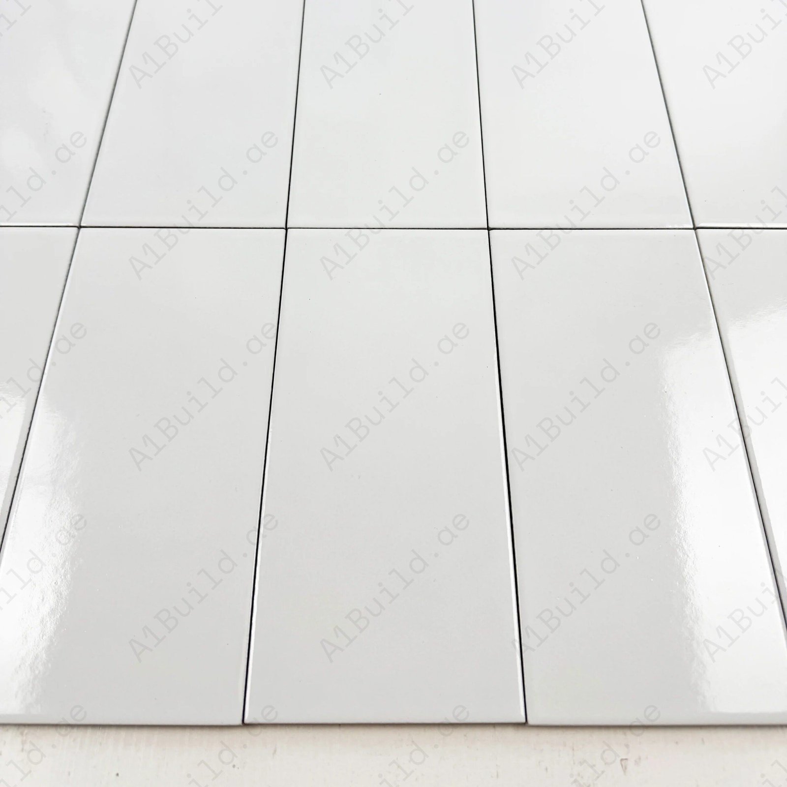 FINA Standard Pool Tile Series White Glazed Porcelain Tile - Image 2