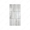 Himalayan Serenity Series Snow White Glossy Porcelain Artisanal Tile