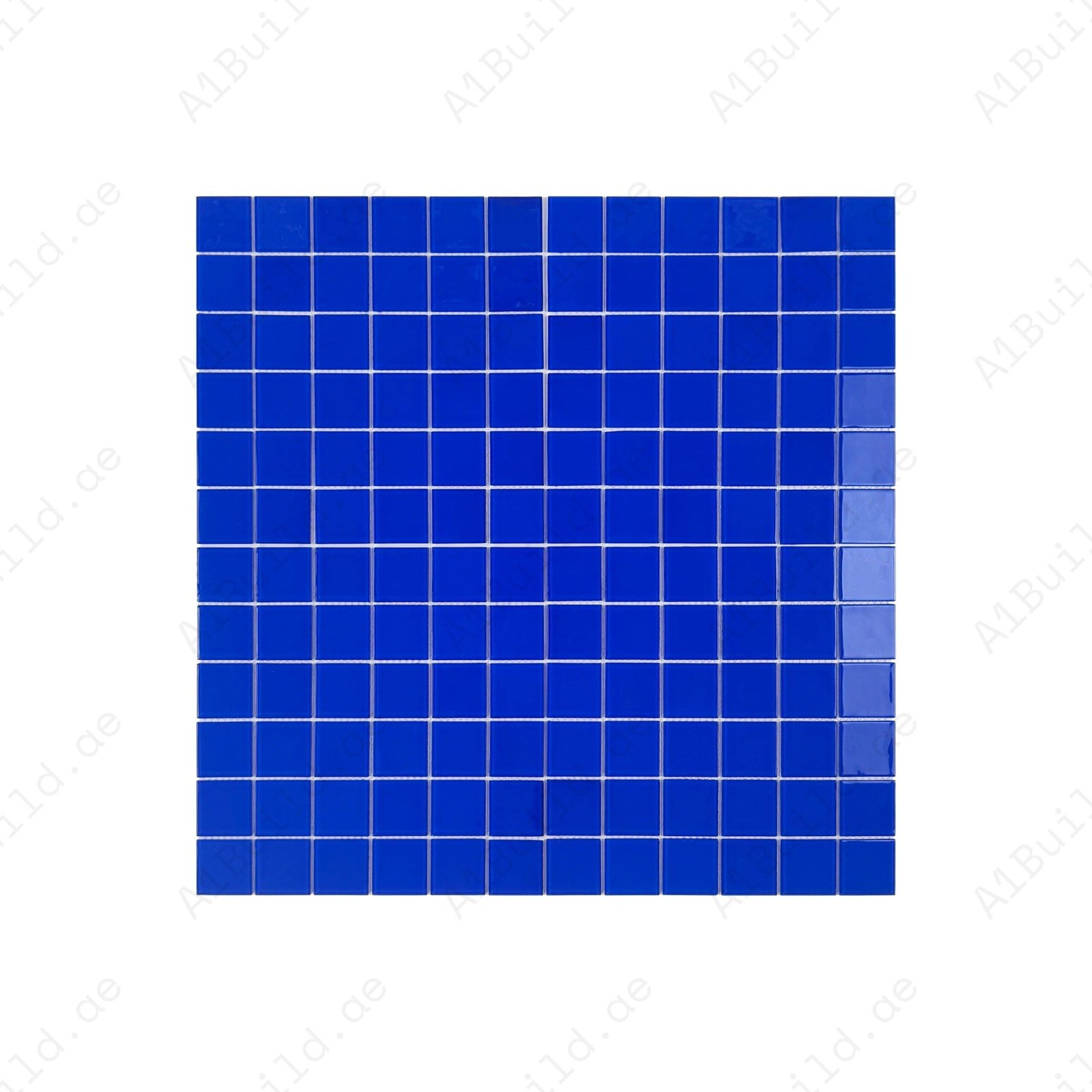 Klein Blue Crystal Glass Mosaic