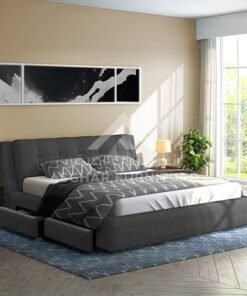 Kory Contemporary Storage Bed