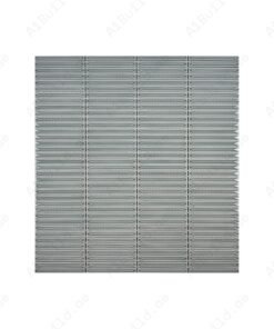 Sicilian Luxury Series Lava Grey Elongated Beveled Rectangular Shape Glossy Porcelain Mosaic