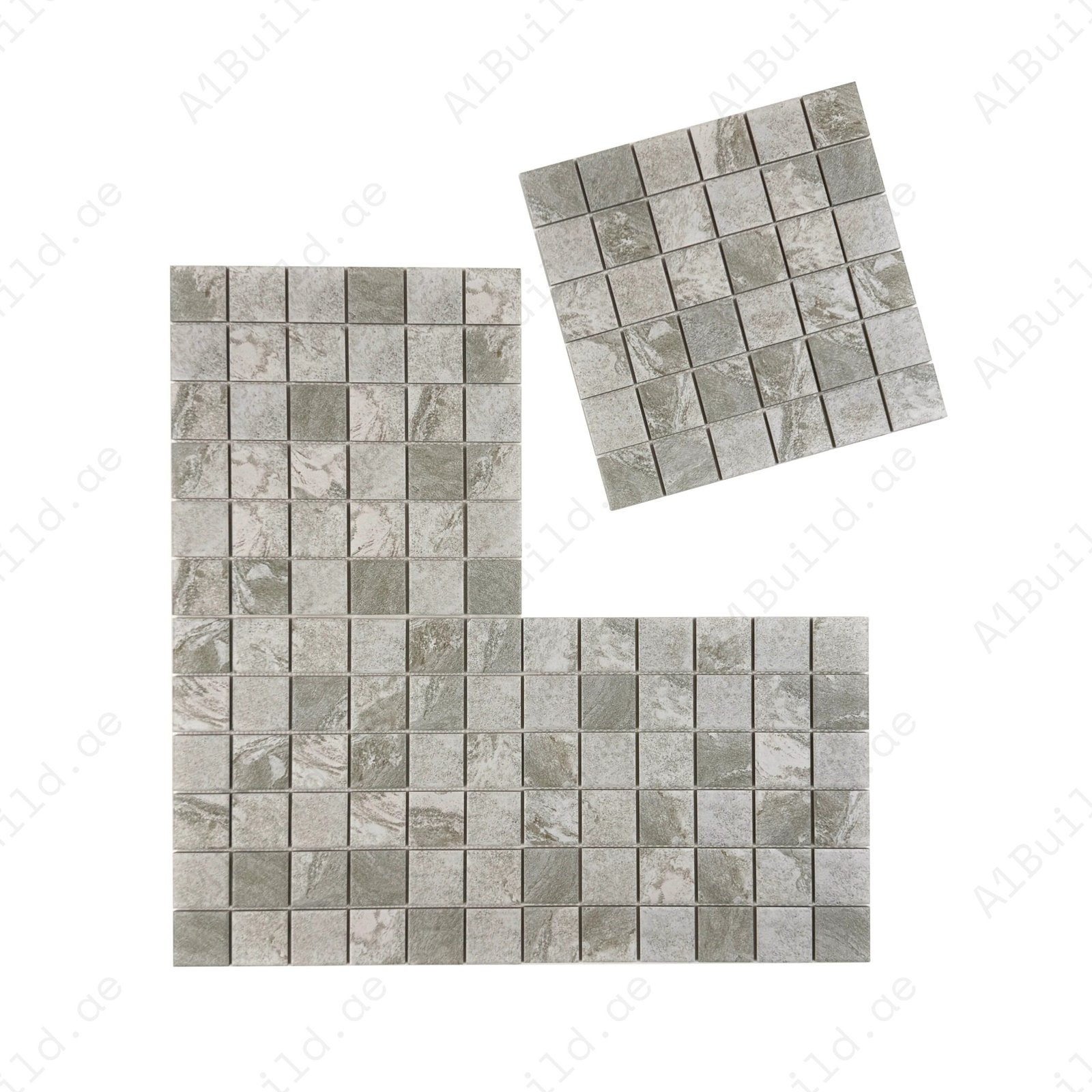 Majestic Naturale Light Beige Stone Pattern Flat Surface Porcelain Mosaic - Image 2