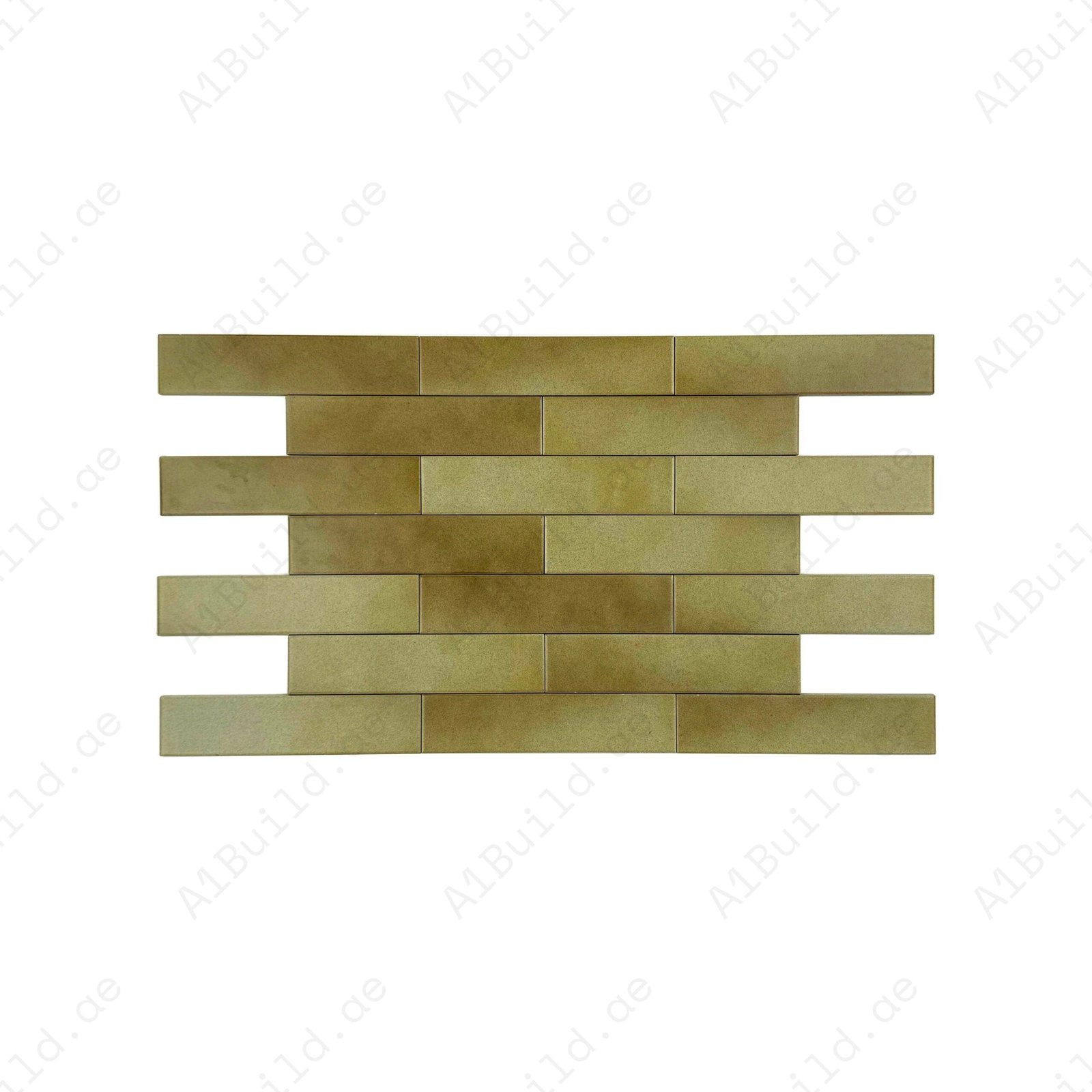 Light brown and coffee mixed MattePorcelain Artisanal Tile - Image 3