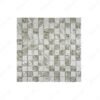 Majestic Naturale Light Off White & Brown & Gray Mixed Stone Pattern Porcelain Mosaic