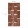 Lithuania A 03 30X60CM 09MM CERAMIC INDOOR OUTDOOR WALLS TILE
