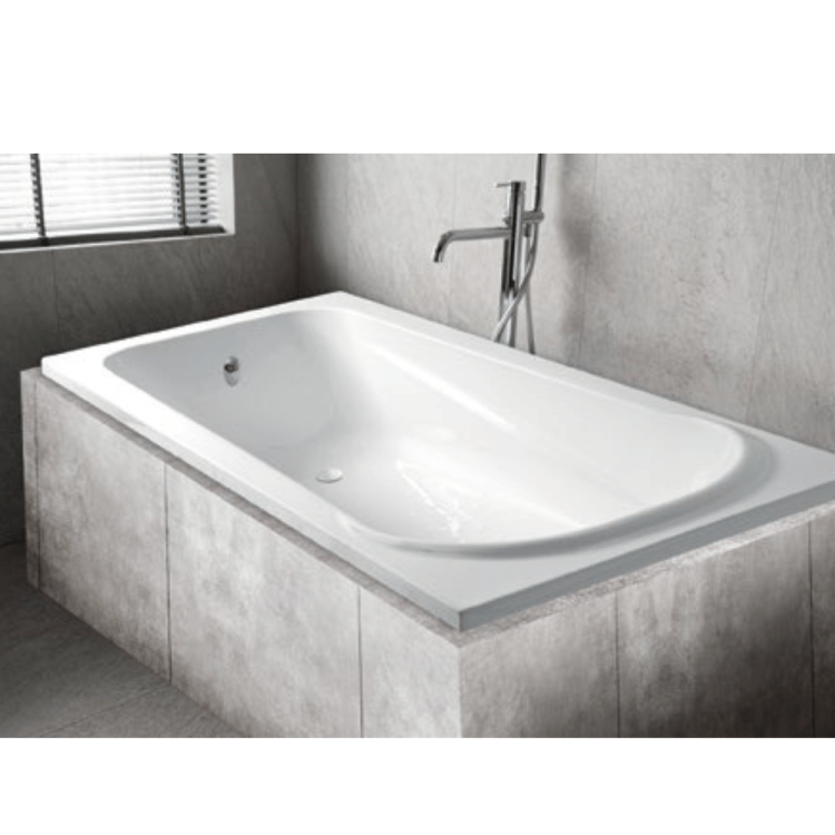 Malta acrylic tub bathtub (170cm) – soak in style and comfort