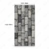 Maopal A 135 30X60CM 09MM CERAMIC INDOOR OUTDOOR WALLS TILE
