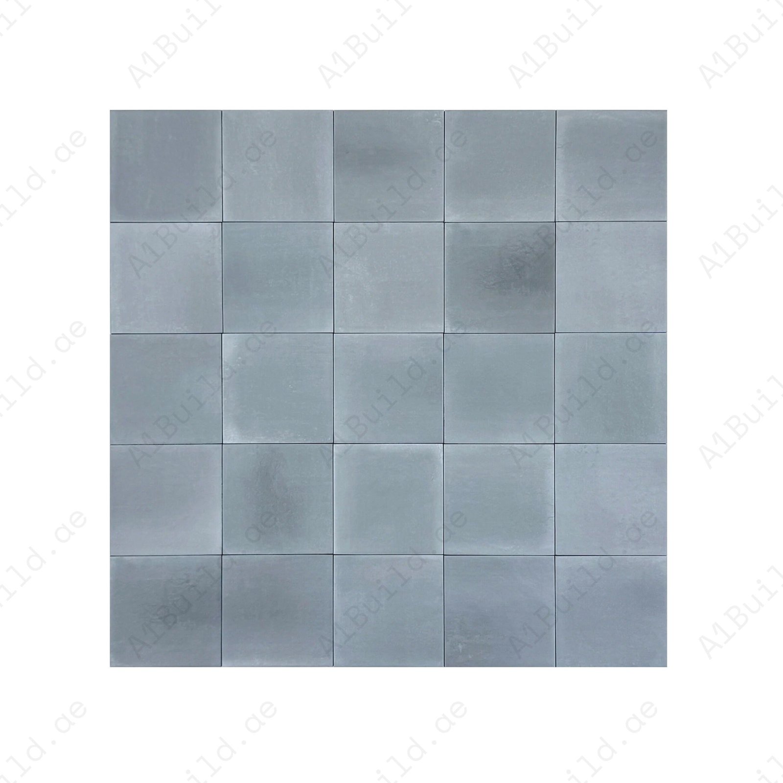 Muted Silver Gray Matte Porcelain Subway Artisanal Tile