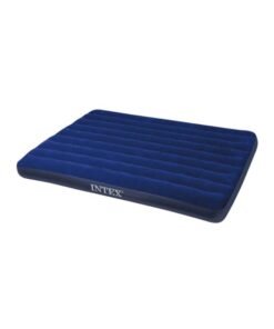 INTEX Classic Downy Air Bed PVC Blue/Black/White 191x22x137cm