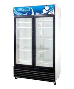 SUPER GENERAL Freestanding Double Door Chiller 800L 800 L SG SC818IF Black