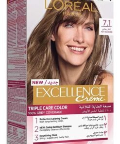 L'OREAL PARIS Excellence Creme Packaging may vary 7.1 Ash Blonde 192ml