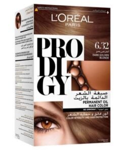L'OREAL PARIS Prodigy Permanent Oil Hair Color New Amonia Free 6.32 Dark Golden Blonde