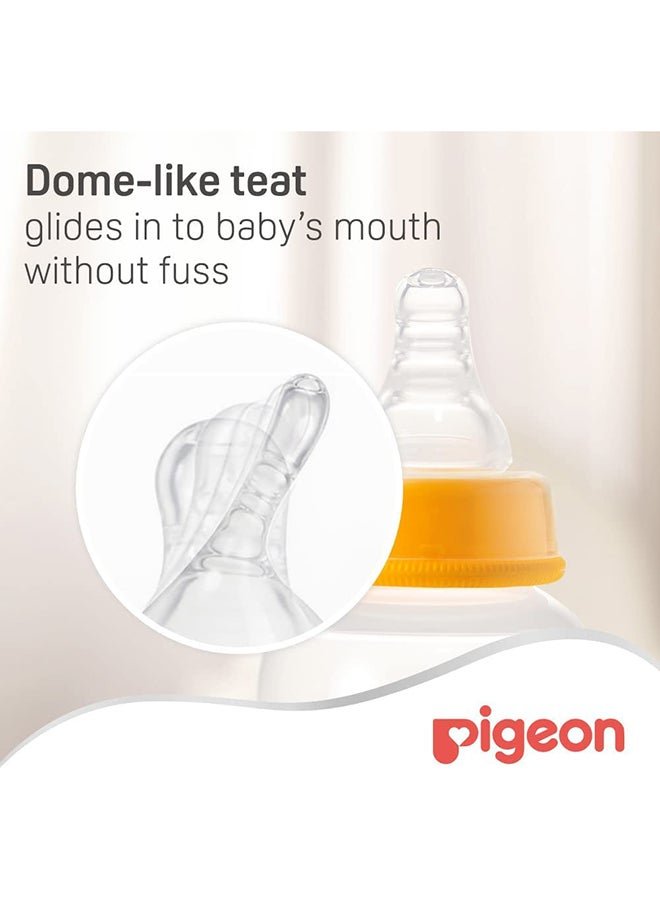 pigeon Pack of 2 Silicone Material Peristaltic Nipple, 7+ Month – Clear - Image 4