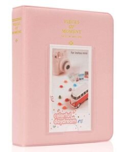 FUJIFILM Pieces Of Moment Mini Book Album Instax Mini 7s 8 25 50s 90 - Instax SP-1 Pink