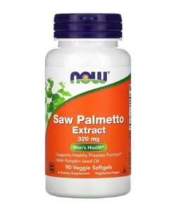 Now Foods Saw Palmetto Extract 320mg  90 Veggie Softgels
