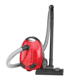 BLACK+DECKER Portable Corded Vacuum Cleaner, 1000W, with 1L Dust Bag, 3-Speed Settings for Deep Cleaning, Anti-Tangle Beater Bar, Easy Empty Bowl, Battery Indicator 1000 W VM1200-B5 Red/Black