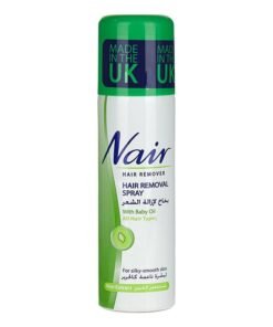 Nair Kiwi Extract Hair Removal Spray With Baby Oil