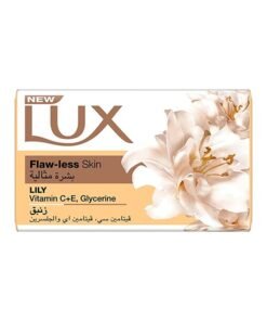 Lux Bar Soap For Flaw-less Skin, Lily, With Vitamin C, E, And Glycerine 75grams
