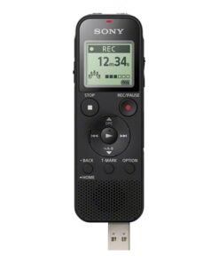 Sony Digital Voice Recorder With Built-In USB ICD-PX470 Black