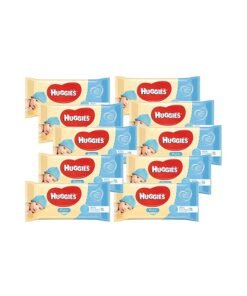 HUGGIES Natural Care Baby Wipes 10 Packs x 56 Wipes, 560 Count
