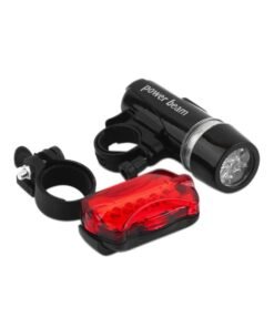 power beam 5 LED Waterproof Bike Front Head Light