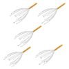 5-Piece Stainless Steel Head Scalp Massager