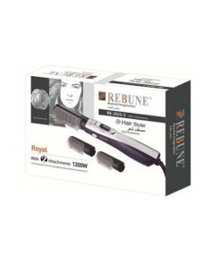 REBUNE Hair Styler Brush Blue/White