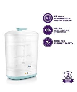 Philips Avent 2-in-1 Clever Multi-function Lid Design Electric Natural Steam Sterilizer - Image 4