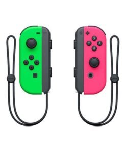 Nintendo Joy Cons Wireless Controller for Nintendo Switch, L/R Controllers Replacement Compatible with Nintendo Switch - Neon Pink/Neon Green