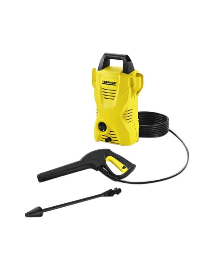 KARCHER K2 Compact High Pressure Washer With Accessories Yellow/Black 27.98x44.3x17.59cm