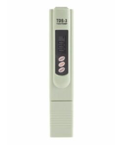 TDS Digital Waterfilter Tester White 1.9x1.9x0.8inch