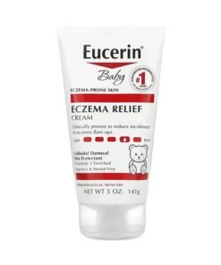 Eucerin Eczema Relief Body Cream for Gently Moisturizes Skin, Organic Skincare Routine, 141g
