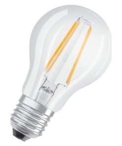 OSRAM Retrofit Clear Filament Classic A 40 4 W/827 E27 LED Lamps Warm White