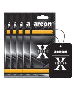 Areon Pack Of 5 X Version Vanilla Car Air Freshener Set