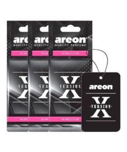 Areon Pack Of 3 X Version Car Air Freshener Set-Bubble Gum