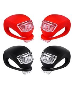 Malker Bicycle Light Front And Rear Silicone Led Bike Light Set 3.81X19.05X5.334inch