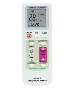QUNDA Universal AC Remote kt109 White