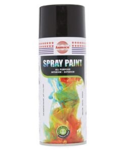 Asmaco Spray Paint Matt Black 20
