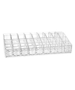 Dayi Acrylic organizer 36-Rack Lipstick Organizer Clear Medium