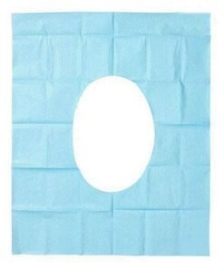 Better Look 30-Piece Disposable Toilet Seat Cover Set Blue