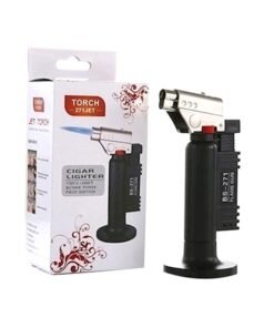 TORCH Charcoal Starter Torch Lighter Black/Silver