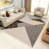 Angel city 3D Geometric Pattern Living Room Carpet Multicolour 40X60cm