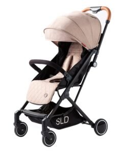 TEKNUM Travel Lite Stroller SLD Extra Wide Seat And Single Hand Fold - Multicolour
