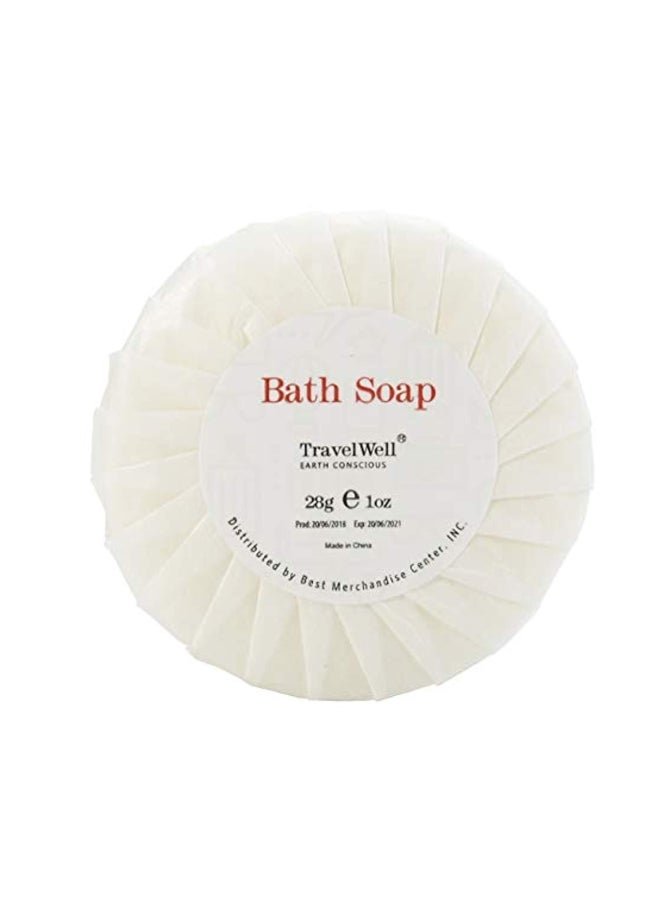 Travelwell Pack Of 100 Earth Conscious Bath Soaps 28grams