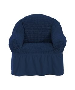 Fabienne One Seater Sofa Cover Dark Blue 110x100cm