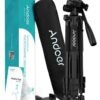 ANDOER Portable Camera Mount Tripod Black