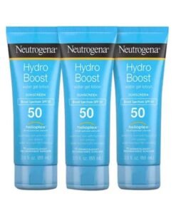 Neutrogena Pack Of 3 Hydro Boost Water Gel Lotion With SPF 50 3.0  (88 ) eachFluid Ounce